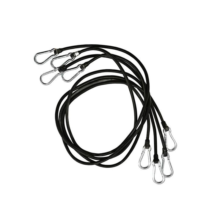 Replacement Straight (two carabiners) Resistance Bands for BOARD30 MINI Hand Bands 48" Long (includes two bands)